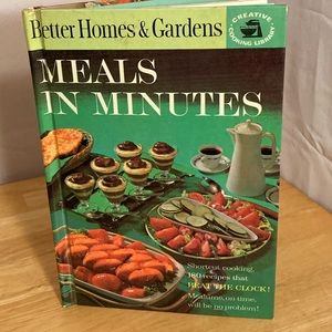 Meals in minutes hard cover book